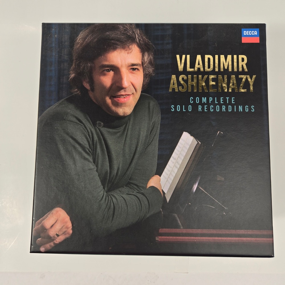 Vladimir Ashkenazy Complete Solo Recordings Decca 89 CD + Blu-ray Audio Box Set